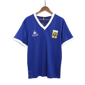 Maillot Foot Argentine Retro Exterieur 1986